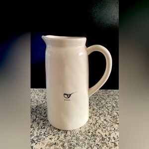 Icon pitcher. Rae Dunn